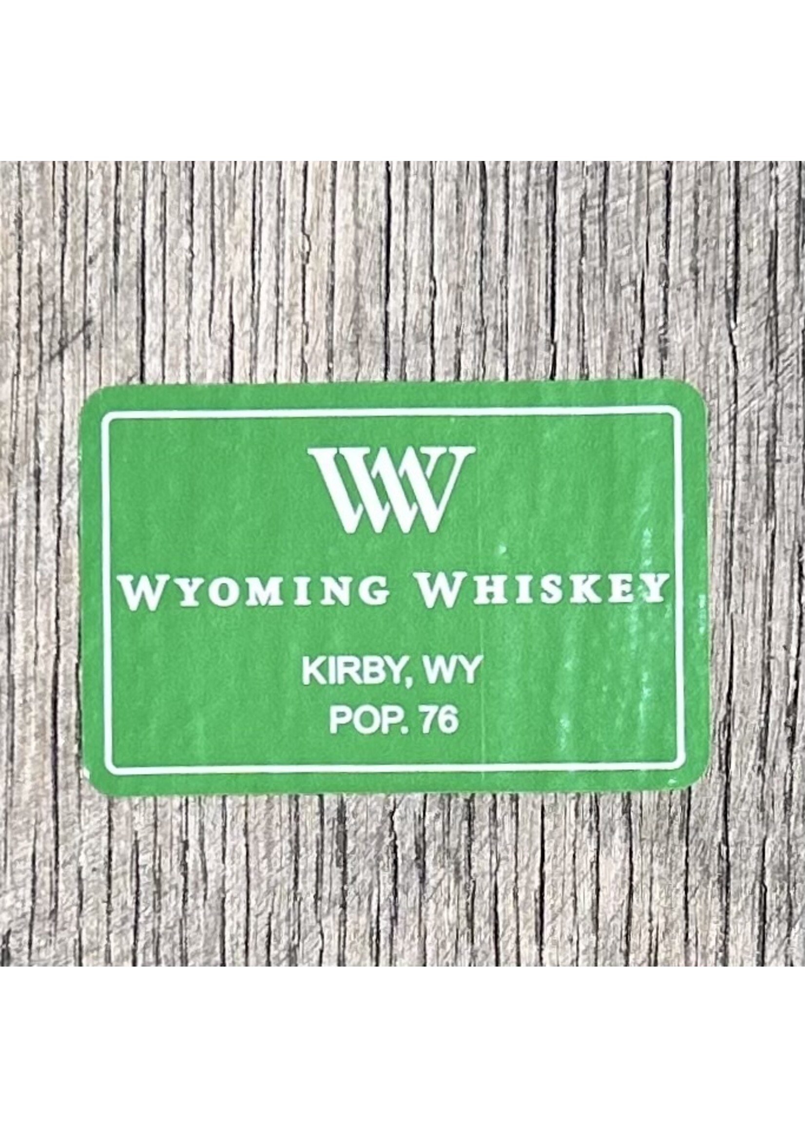 Sticker - Kirby Population Sign