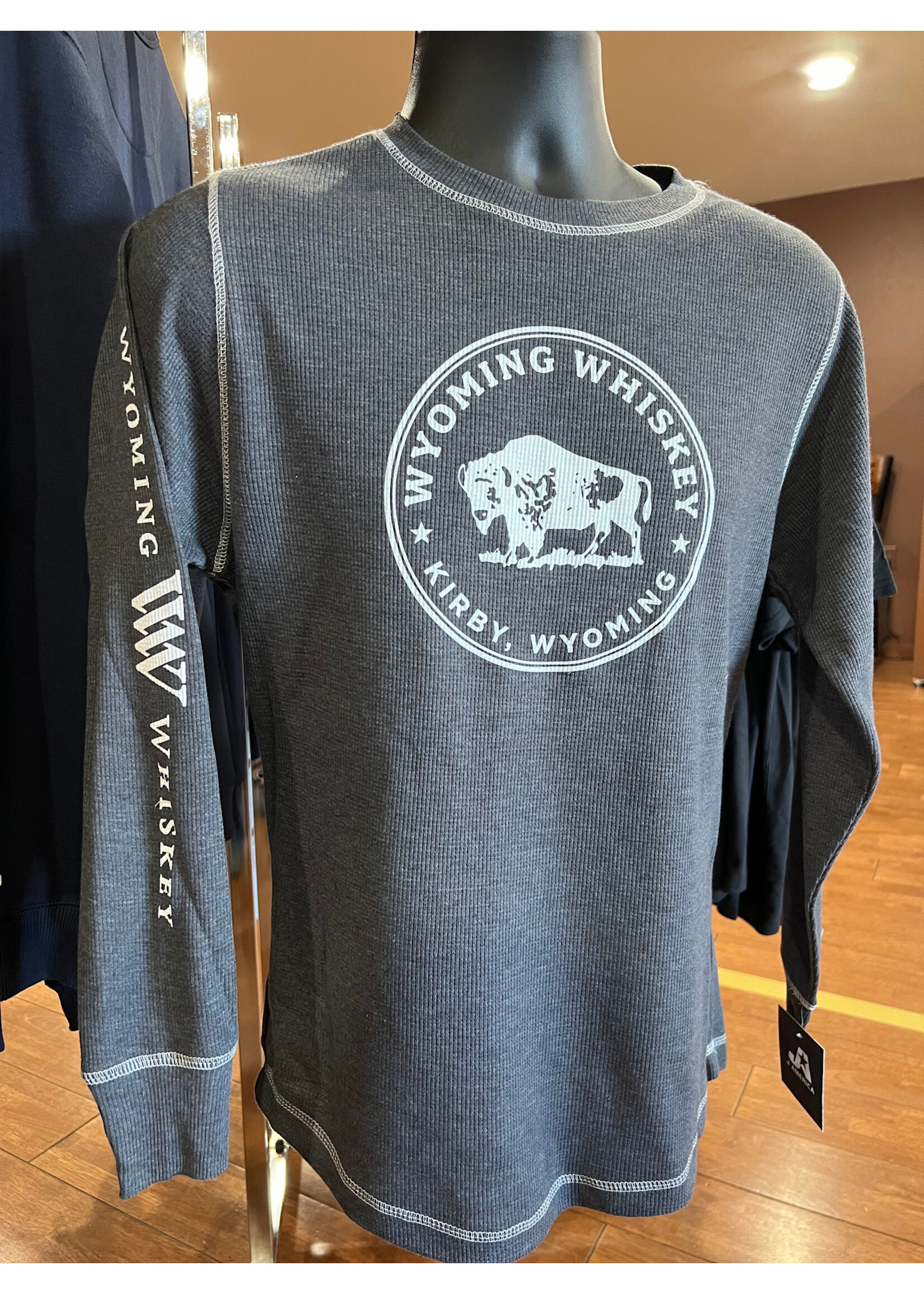 EGrandstand Waffle Long Sleeve Buffalo Seal
