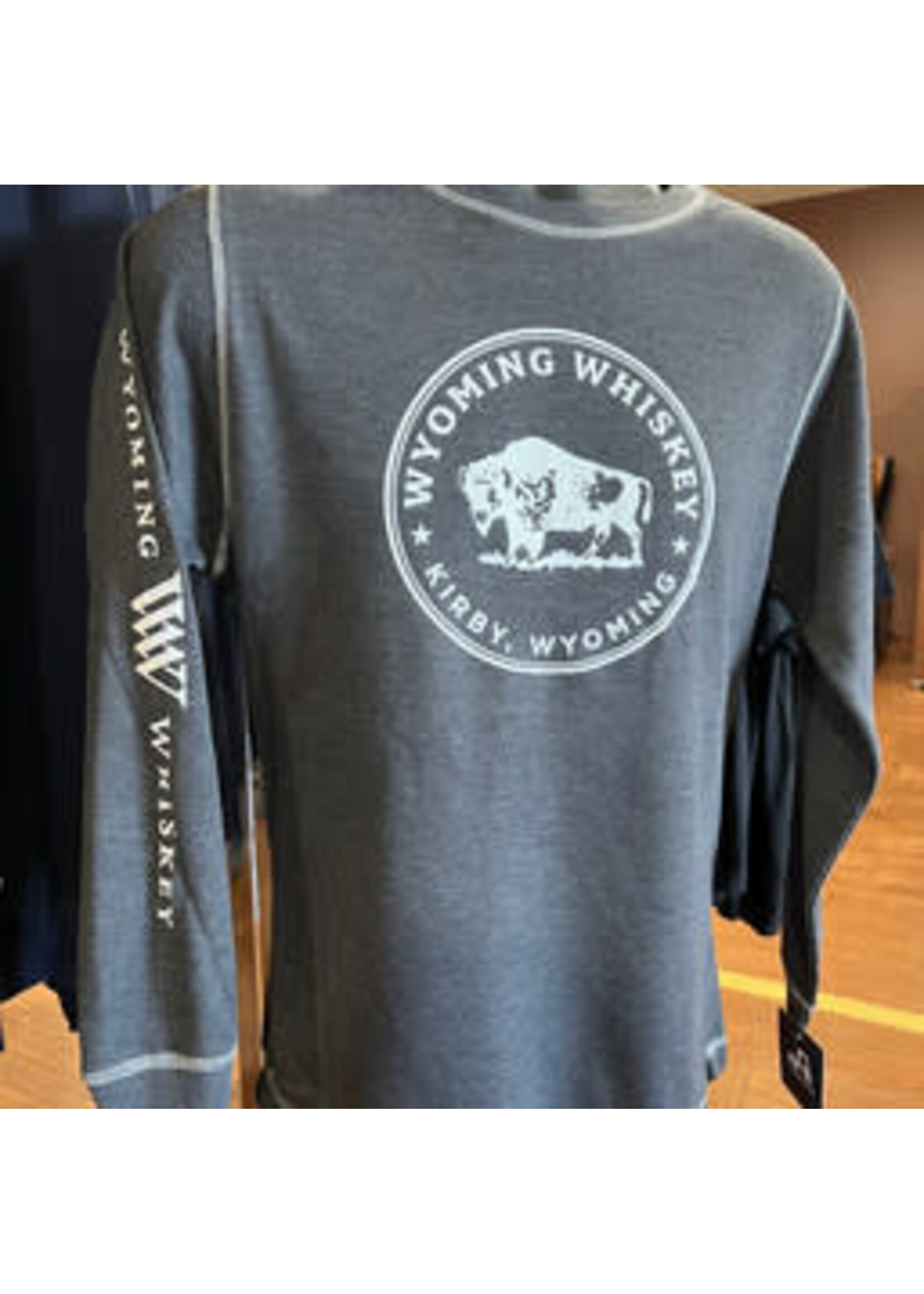 J America Waffle Long Sleeve Buffalo Seal