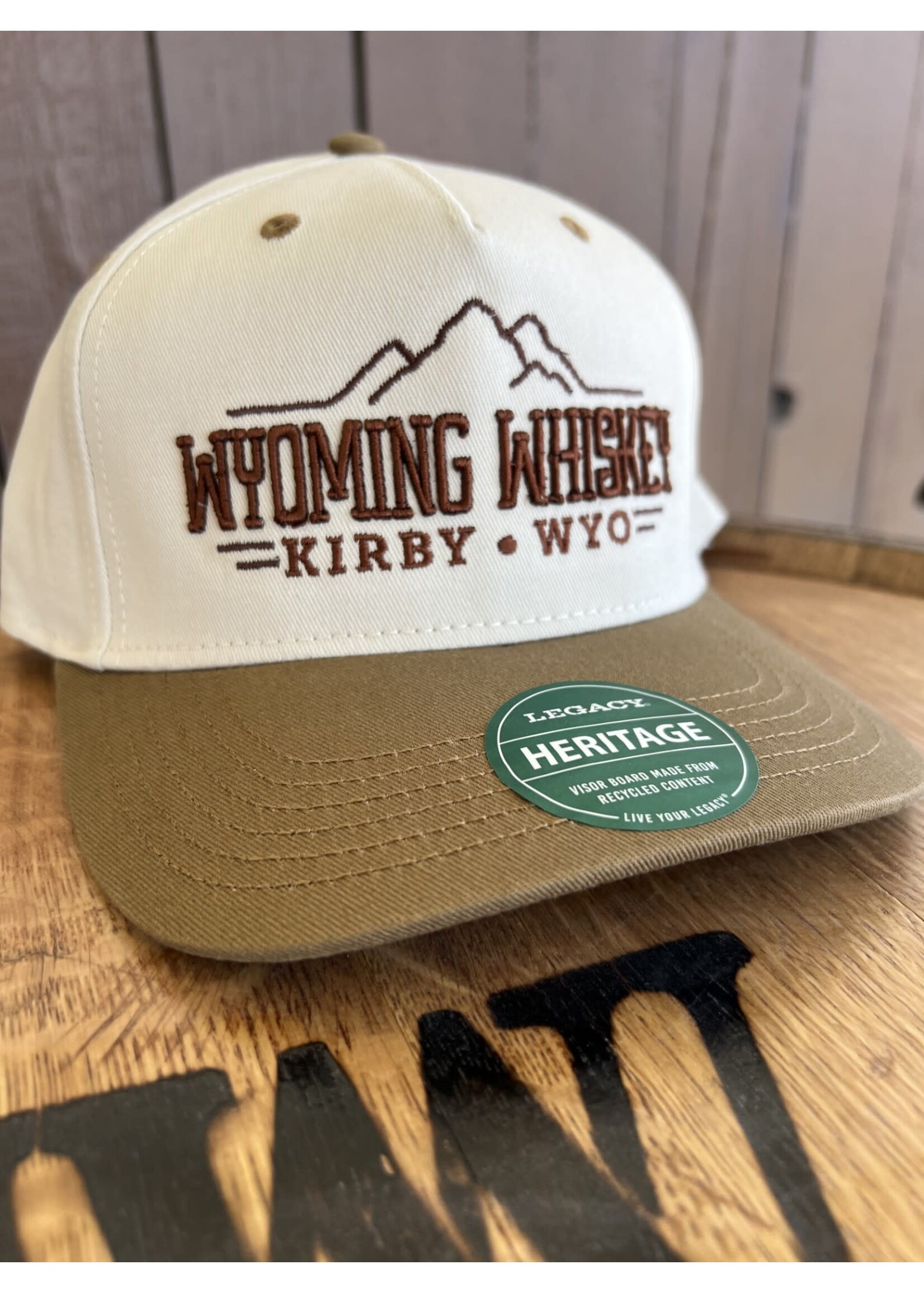 WW Puff Embroidery 5 Panel in Stone