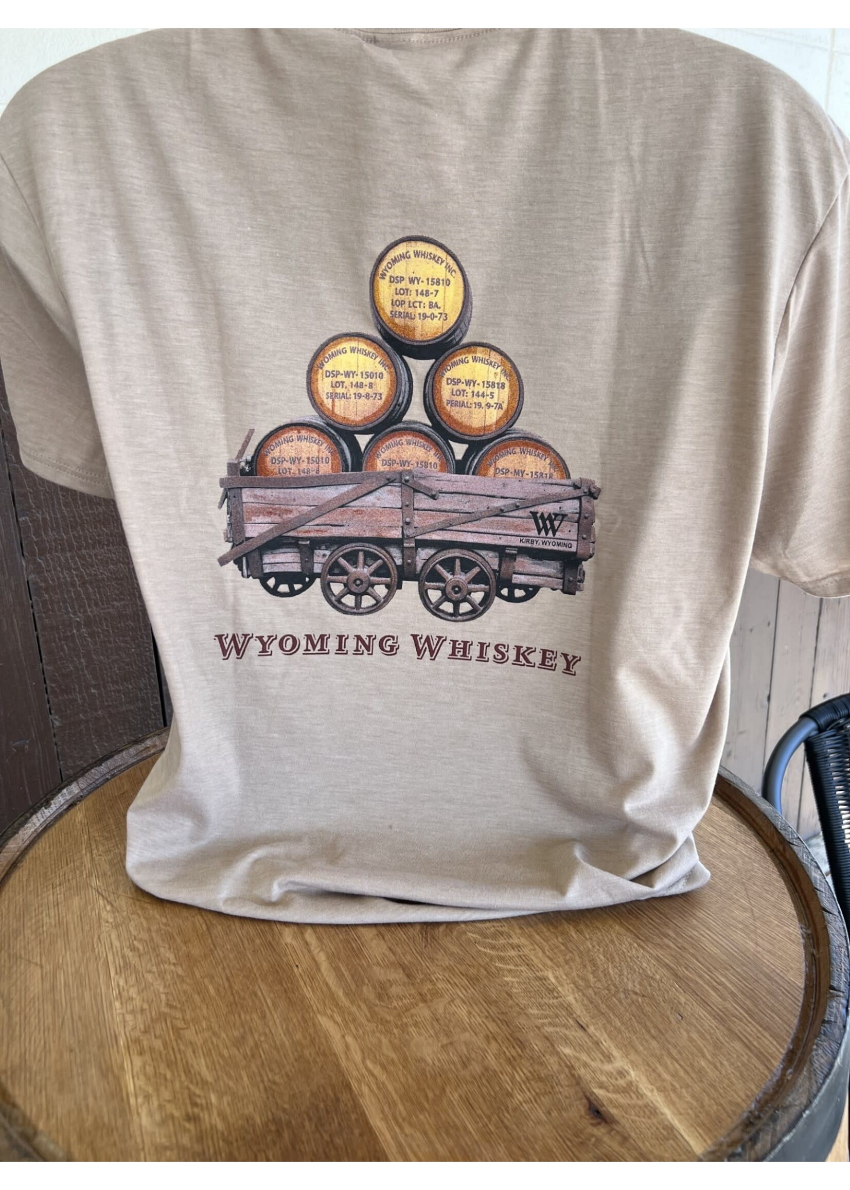 Whiskey Barrel Cart T-shirt