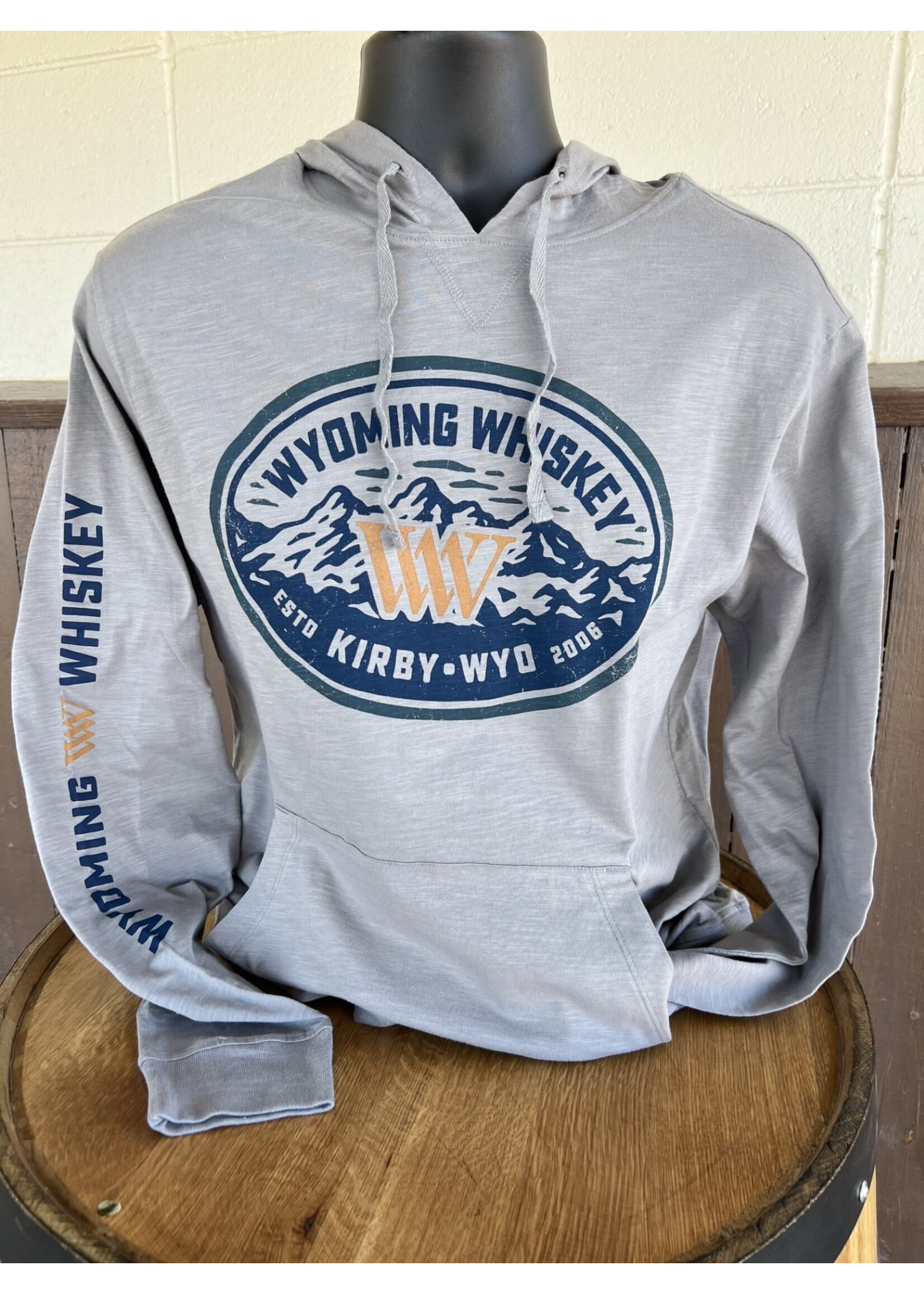 Wyoming Whiskey Buckle Lightweight Hoodie