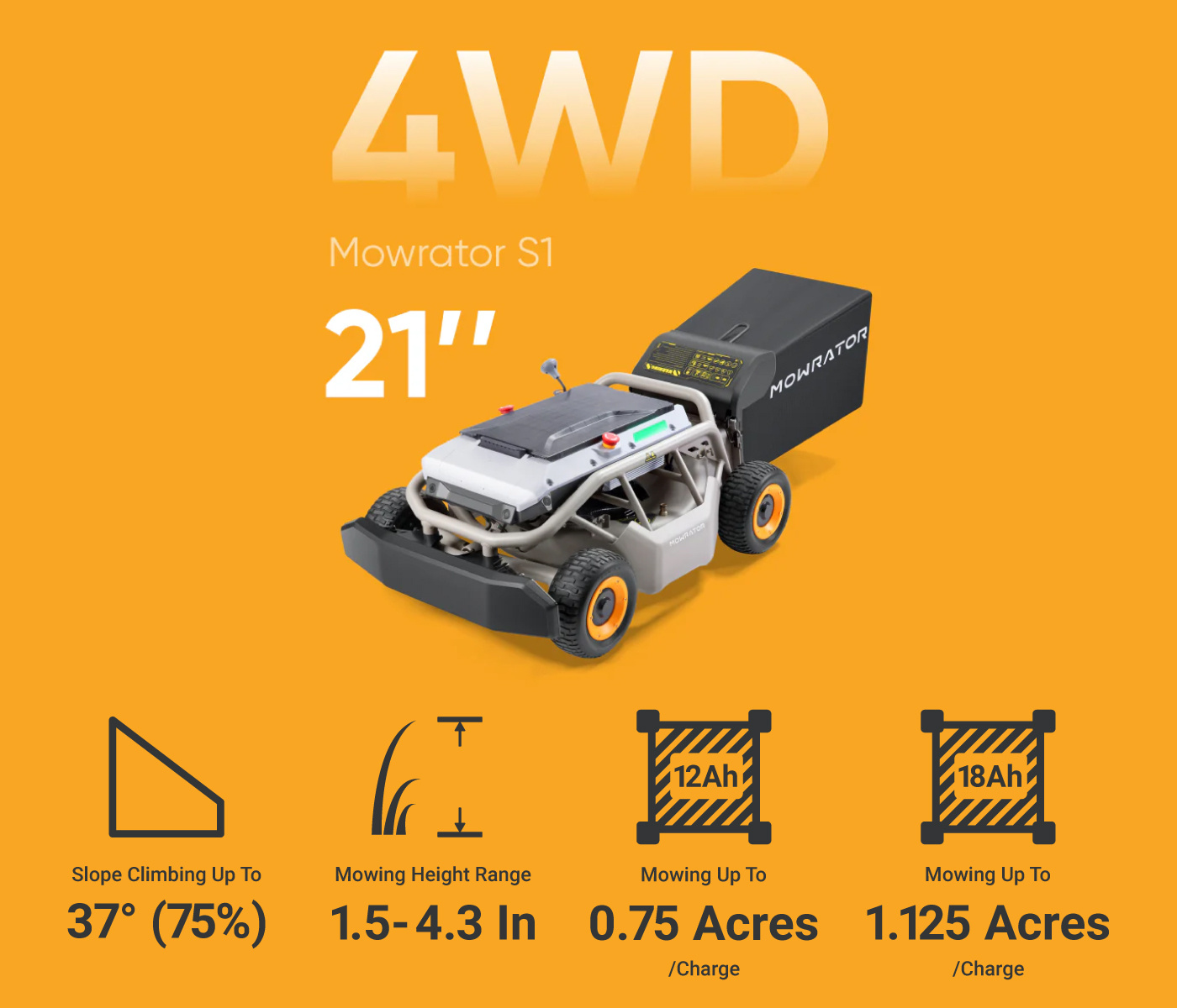 Mowrator Mowrator S1 4WD