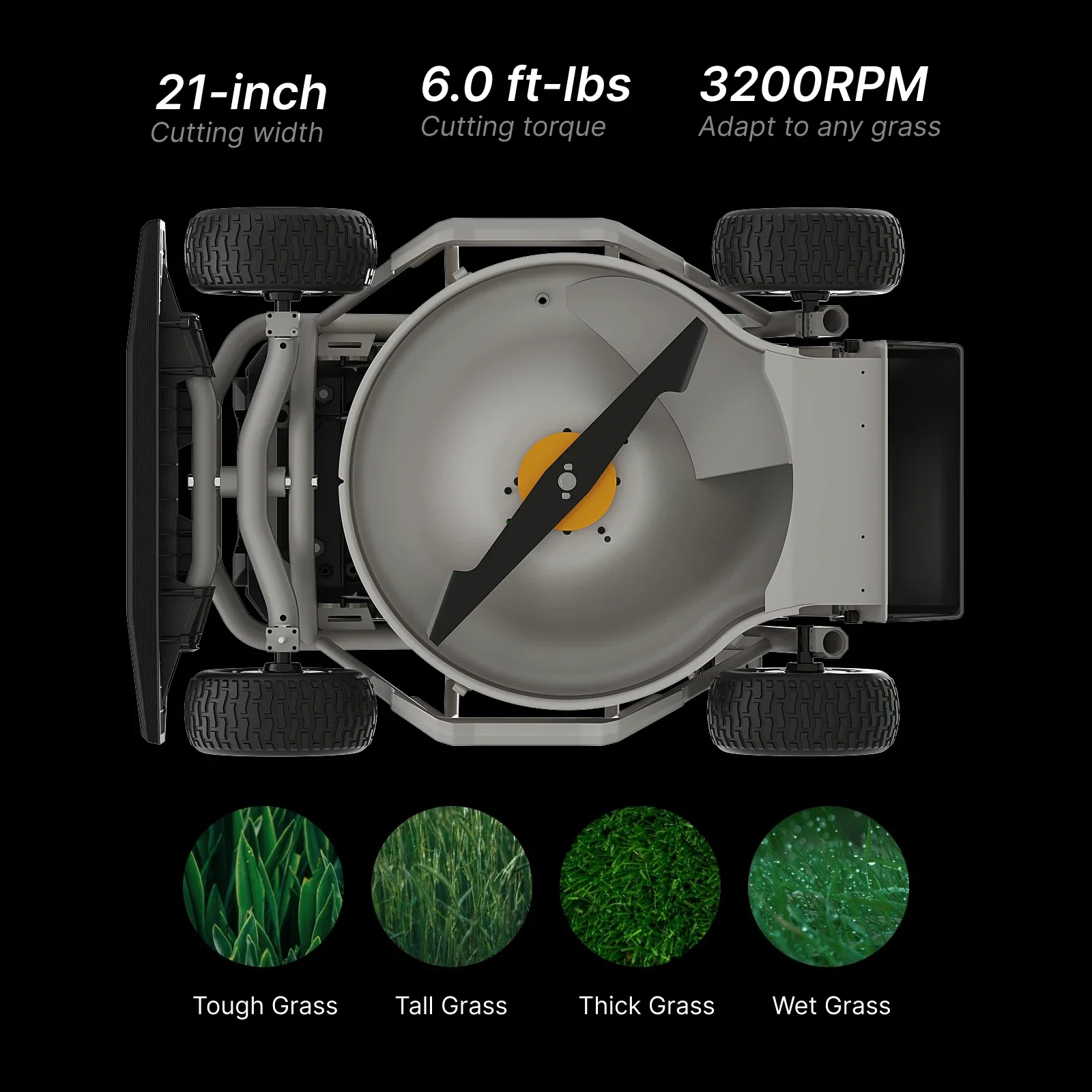 Mowrator Mowrator S1 4WD 75% Slope Standard Tire