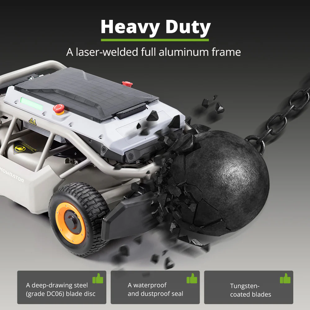 Mowrator Mowrator S1 4WD 100% Slope Deformable Tires Edition