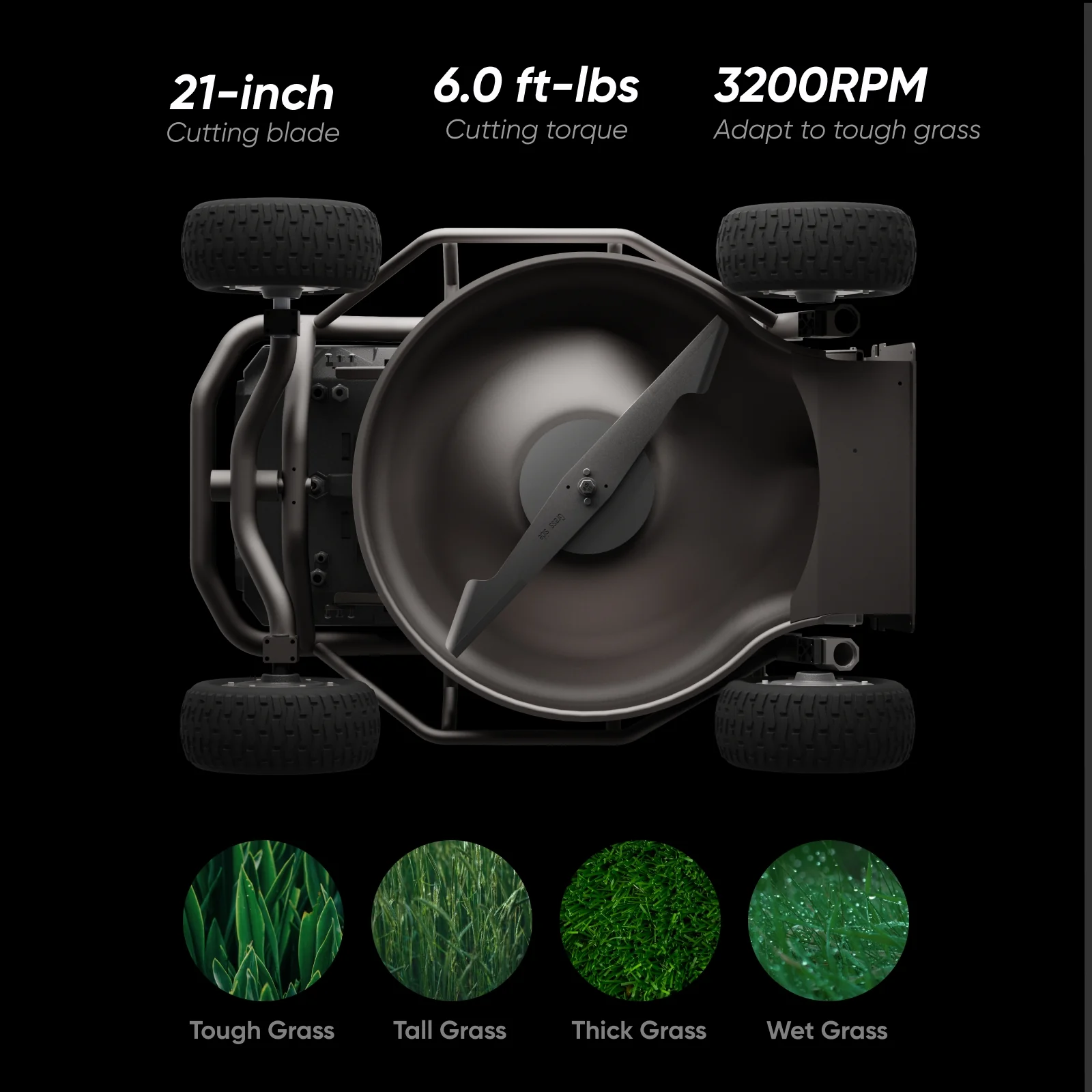 Mowrator Mowrator S1 4WD 100% Slope Deformable Tires Edition