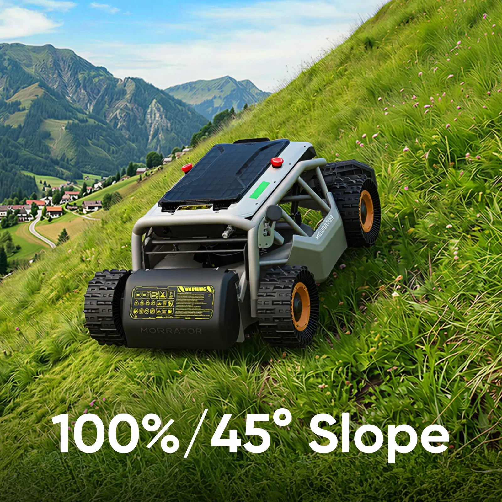 Mowrator Mowrator S1 4WD 100% Slope Deformable Tires Edition