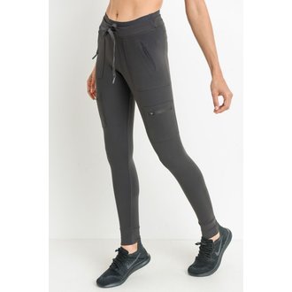 skinny cargo leggings