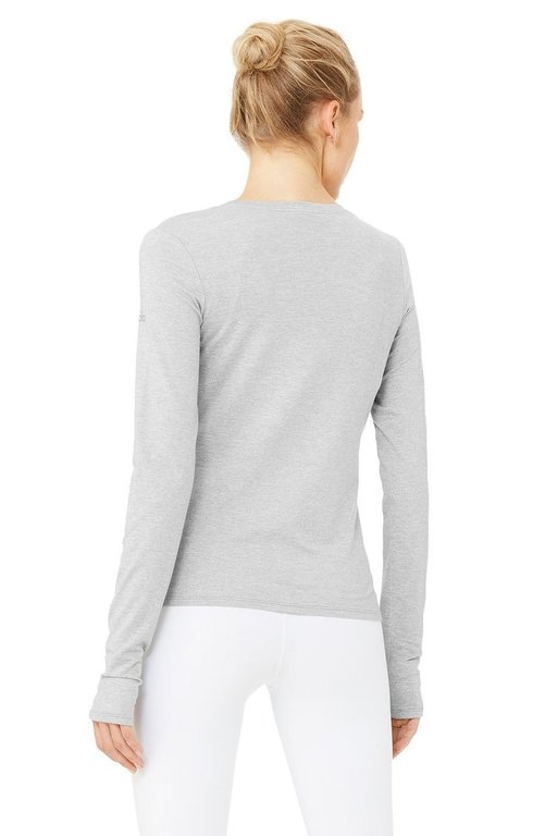 Alo Yoga AY Finesse Long Sleeve Top