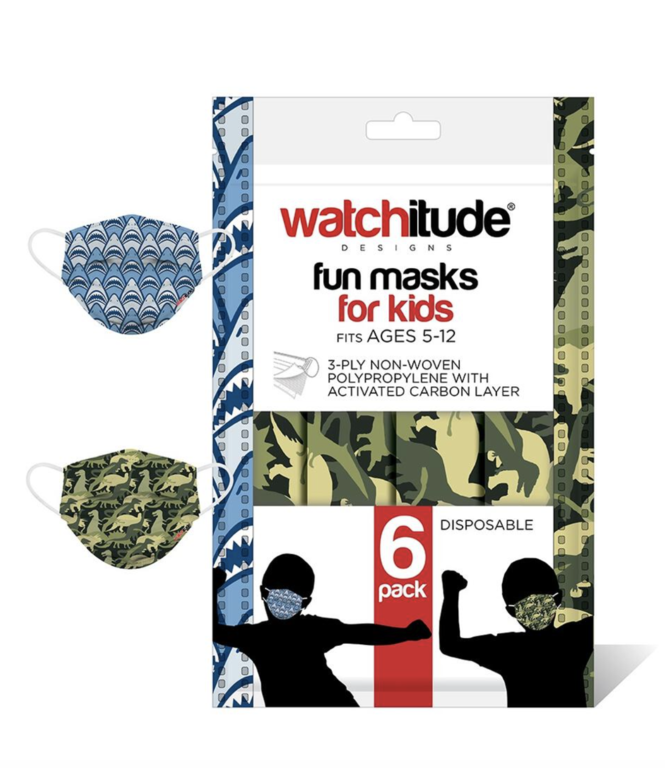 Watchitude WI Disposable Mask Youth 6 Pack