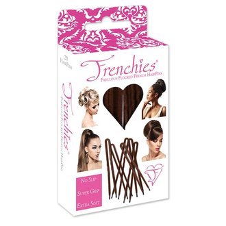 Frenchies Frenchies Flocked Hair Pins