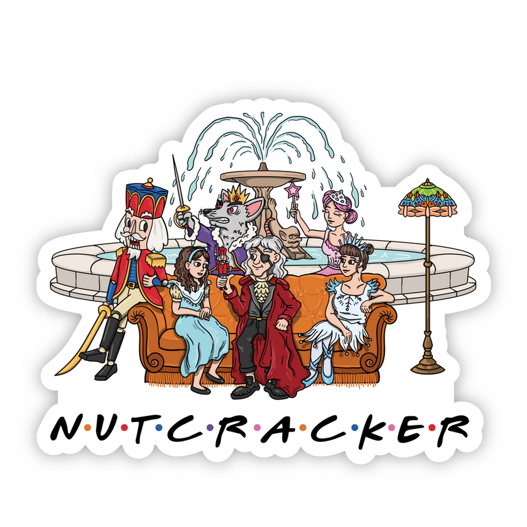 Denali & Co. Nutcracker Friends Vinyl Sticker