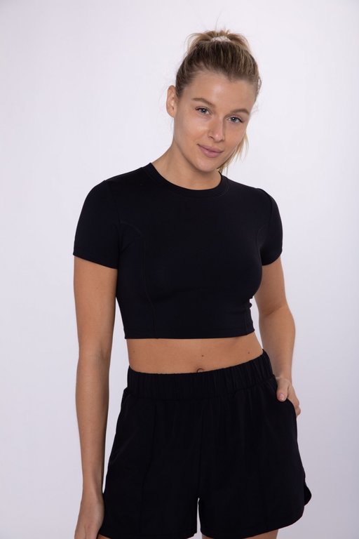 Mono B MONO Essential Active Crop Top - Adult L