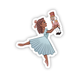Denali & Co. Nutcracker Clara Brown Hair Sticker