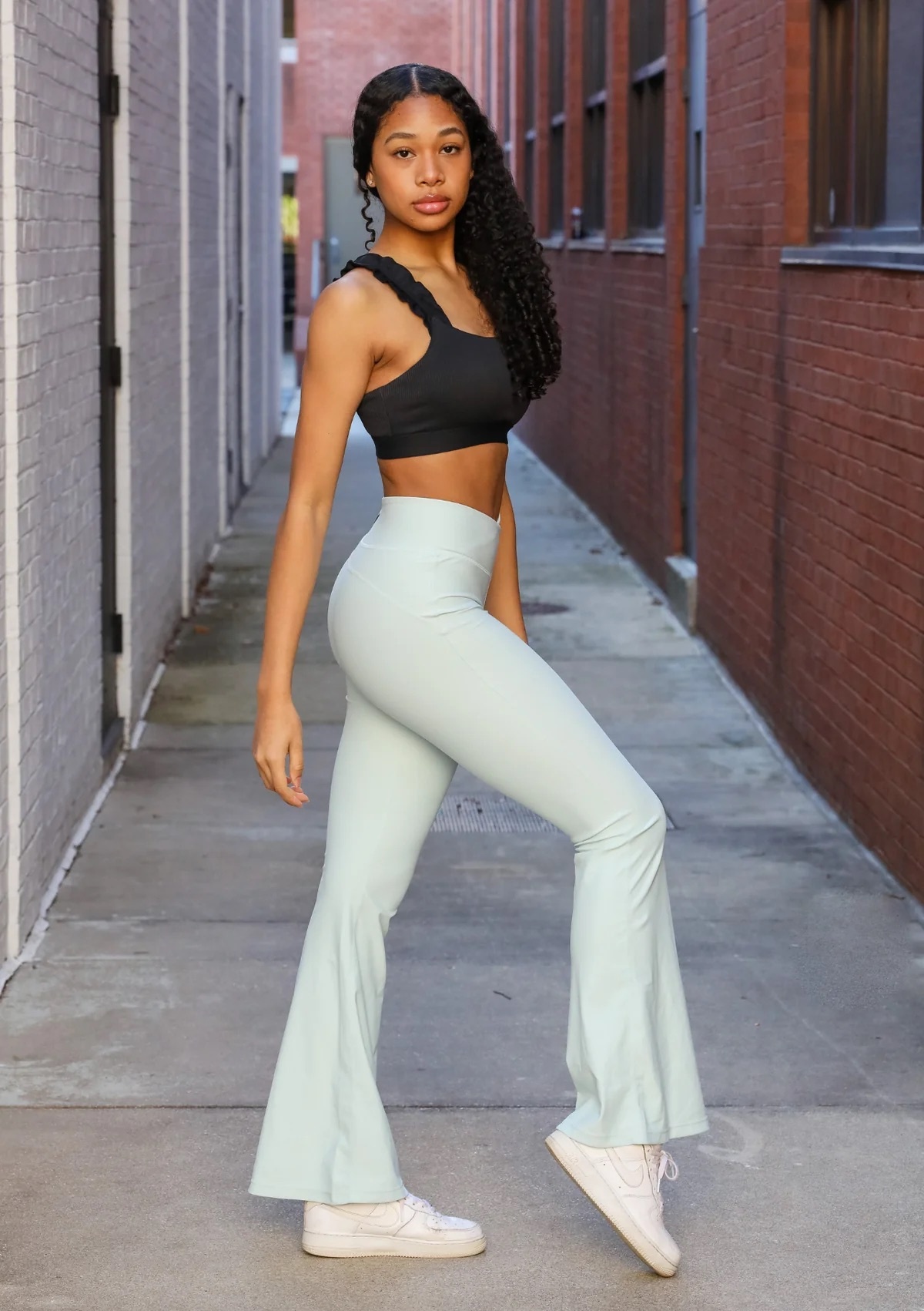 My Recent Orders Placed by Me Flare Leggings for Women Crossover