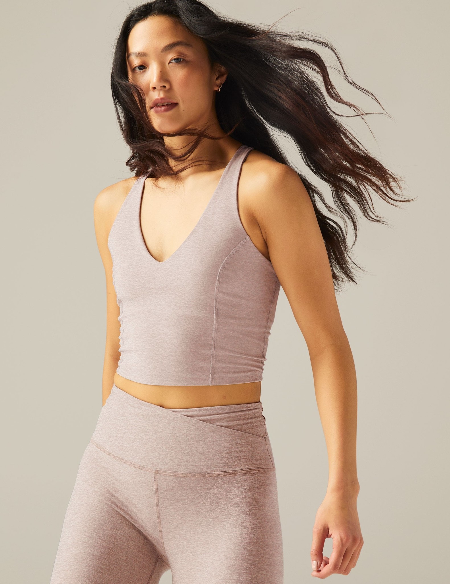 NEW - Beyond Yoga Spacedye At Your Leisure High Waisted Legging in Chai