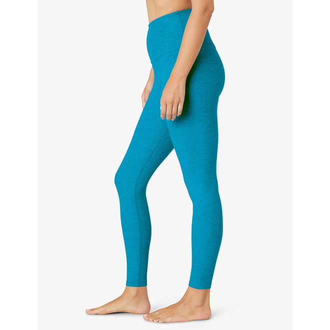 Yogalicious - Women's Watercolor Elastic Free High Waist Side Pocket Ankle  Legging - Aqua - X Small - ShopStyle