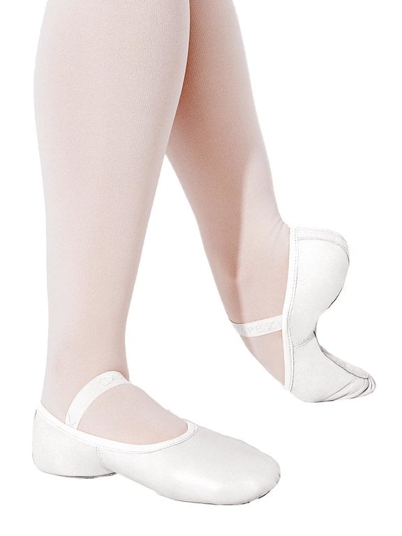 Capezio Lily Leather Ballet Shoe YOUTH