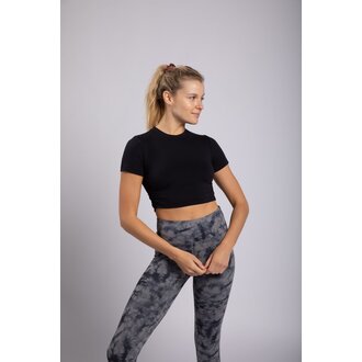 Mono B MONO Side Cinch Cropped Top - Adult L Mono B MONO Side Cinch Cropped Top - Adult L