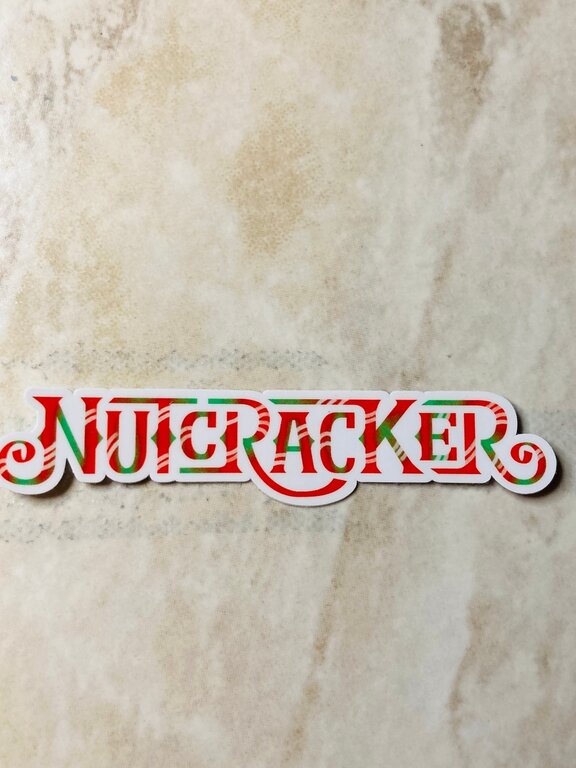 Denali & Co. Holiday Nutcracker Sticker