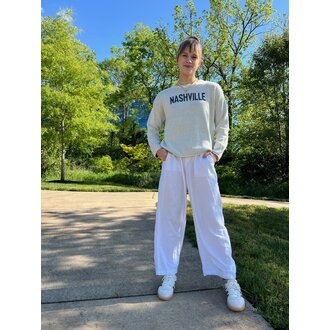 Town Pride Boxy Crewneck Sweater "Nashville"