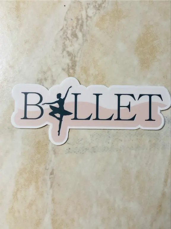 Denali & Co. D&C Ballet Pink Dance Sticker