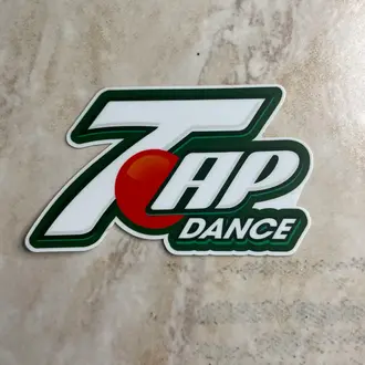 Denali & Co. D&C Tap Dance Parody Sticker