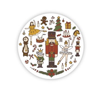 Denali & Co. D&C Vintage Nutcracker  Sticker