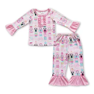 Yawoo YG Nutcracker Ruffle Pajamas