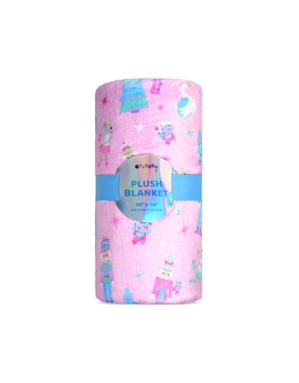 Iscream IS Nutcracker Plush Blanket