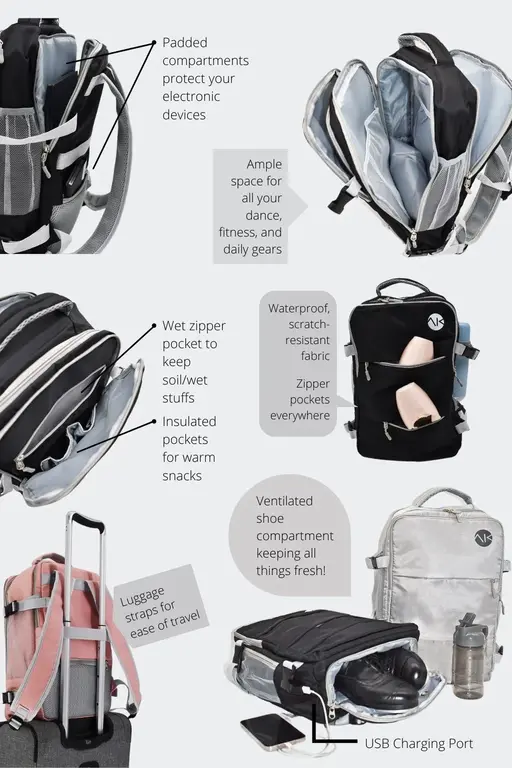 AK Dancewear AK Multi- Purpose Backpack