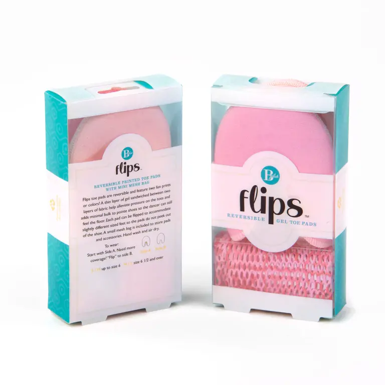B Plus Printworks BPP Flips Toe Pads w/ Mini Bag