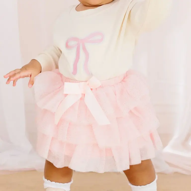 Sweet Winks SW Ballet Bow Tiered Tutu