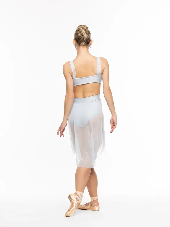 Eleve ED Dramatic High Low Skirt