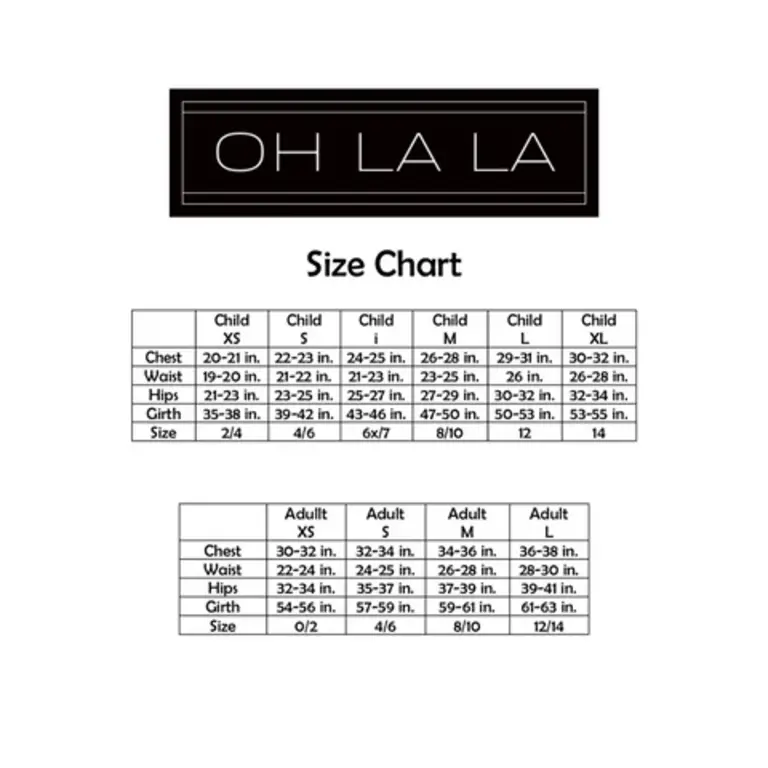 Oh La La Dancewear OLL Charley Set