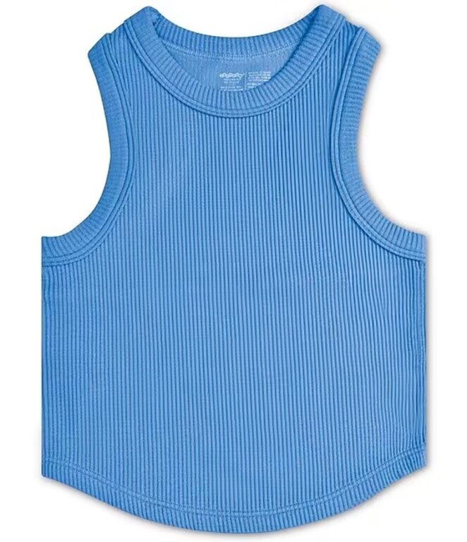 Iscream IS Cropped Ribbed Racerback Tank