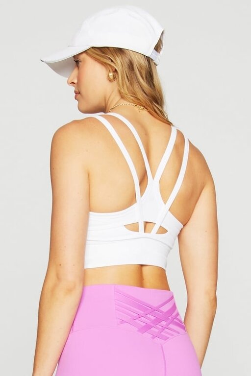 Fabletics FAB Principal Long Line Med Impact Sports Bra