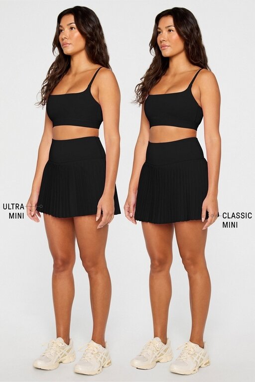 Fabletics FAB Hot Shot Pleated Ultra Mini Skirt