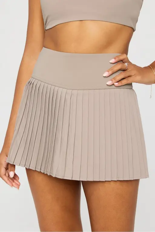 Fabletics FAB Hot Shot Pleated Ultra Mini Skirt