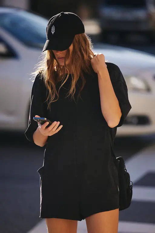 Free People Free People Hot Shot Tee Romper