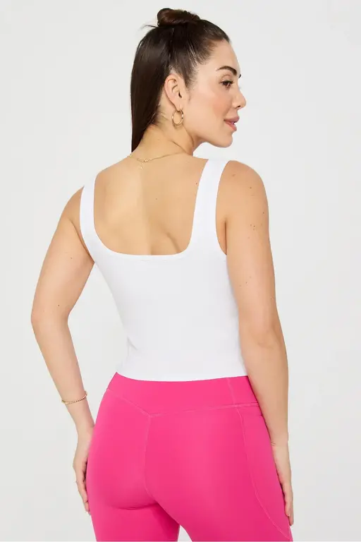 Fabletics FAB Daily Rib Square Neck Tank