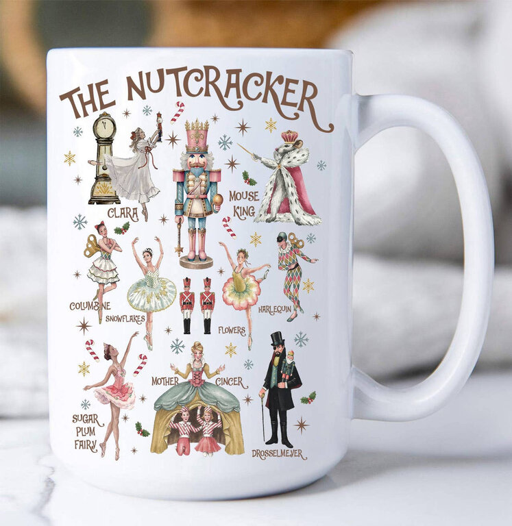 Avery Lane Gifts ALG Nutcracker Ballet Coffee Mug