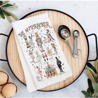 Avery Lane Gifts ALG Nutcracker Ballet Tea Towel