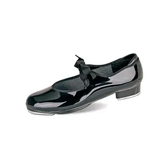 Danshuz Danshuz Value Ribbon Tie Tap Shoe - Youth Danshuz Danshuz Value Ribbon Tie Tap Shoe - Youth