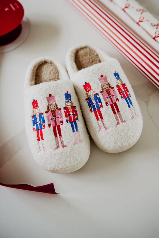 Katydid KD Nutcracker Holiday Slippers