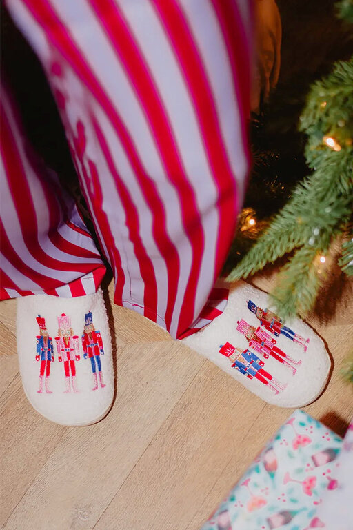 Katydid KD Nutcracker Holiday Slippers