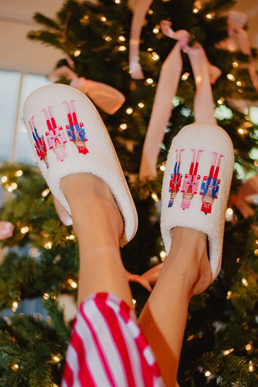 Katydid KD Nutcracker Holiday Slippers
