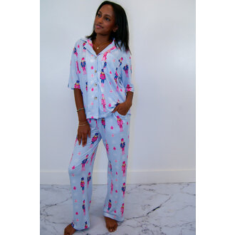 Katydid KD Nutcracker Christmas Pajama Set - Adult