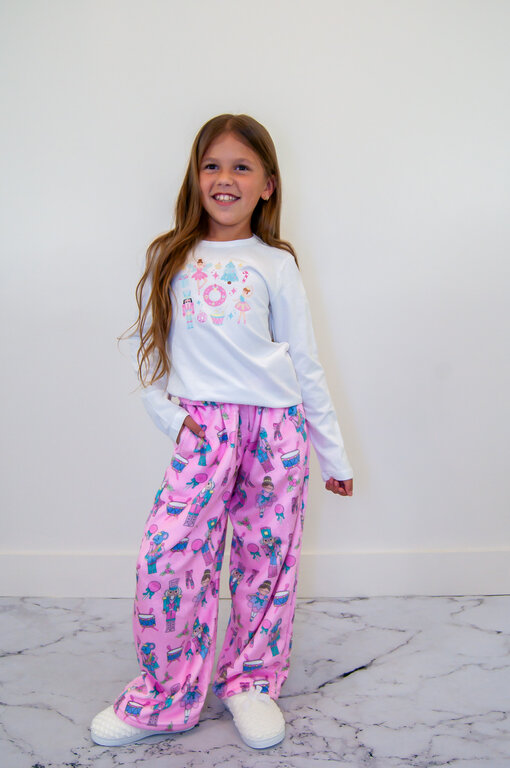 Iscream IS Nutcracker Plush PJ Pants - Youth