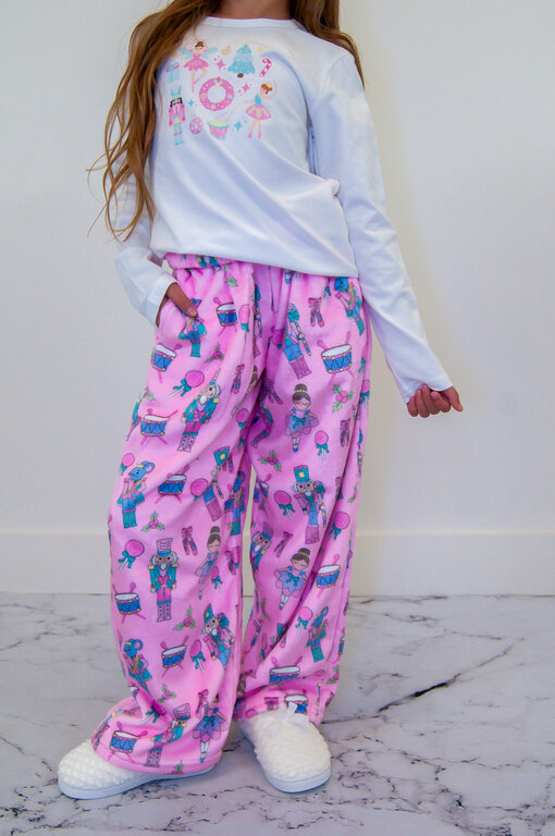Iscream IS Nutcracker Plush PJ Pants - Youth
